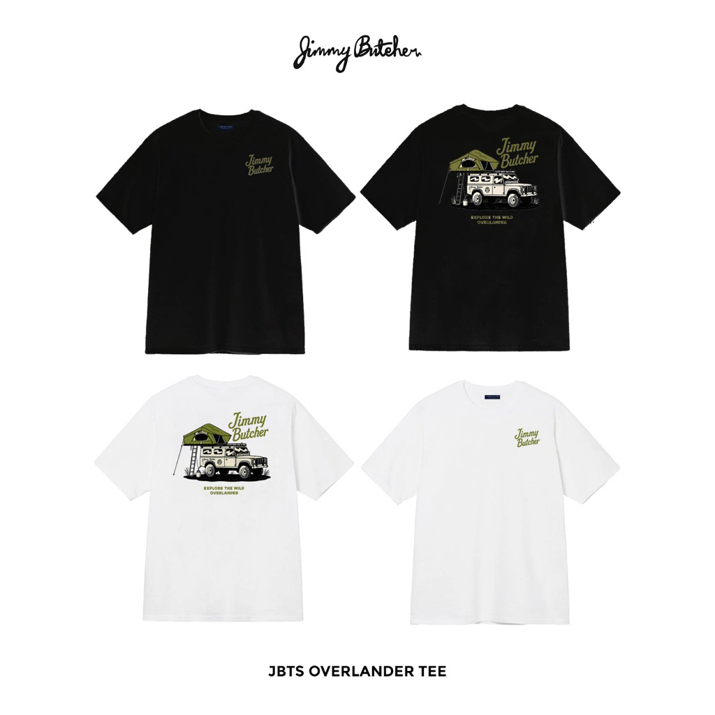 jimmy butcher - OVERLANDER WHITE/BLACK