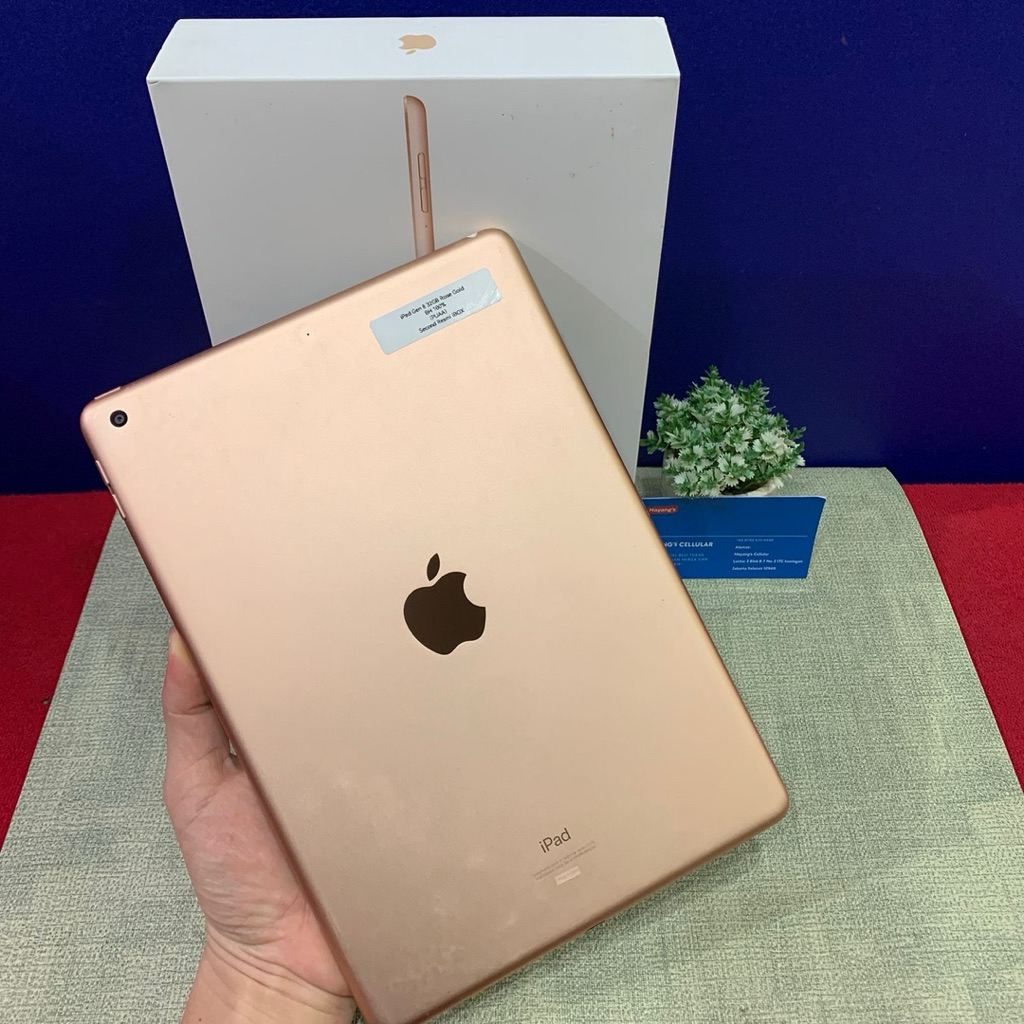 Bekas ipad 8 [ 32GB | wi-fi only | second garansi resmi ibox mulus