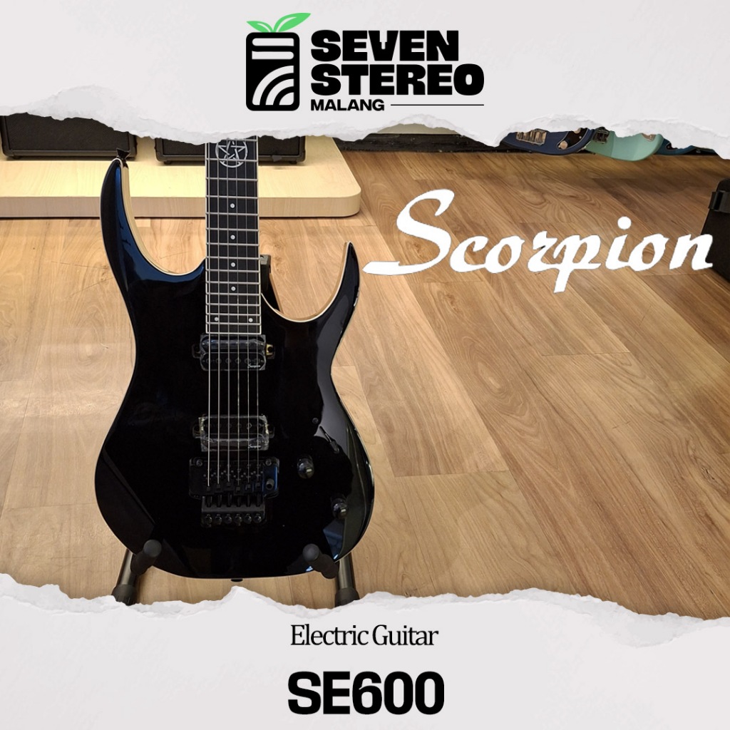 Scorpion SE600 Electric Guitar – Gitar Elektrik Up Down Deluxe Series