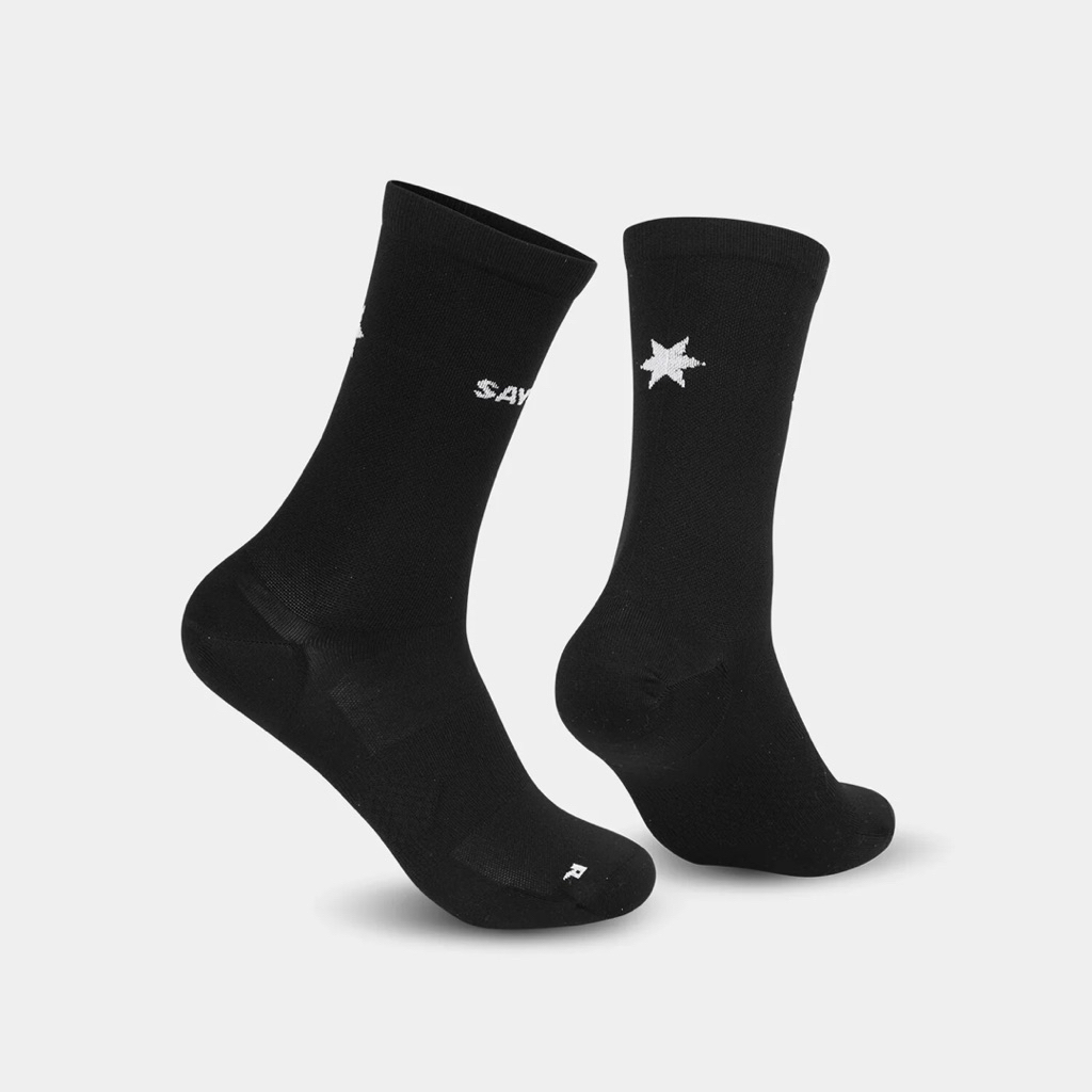 [PRE-ORDER] SAYSKY Unisex Combat High Socks - Black Saysky
