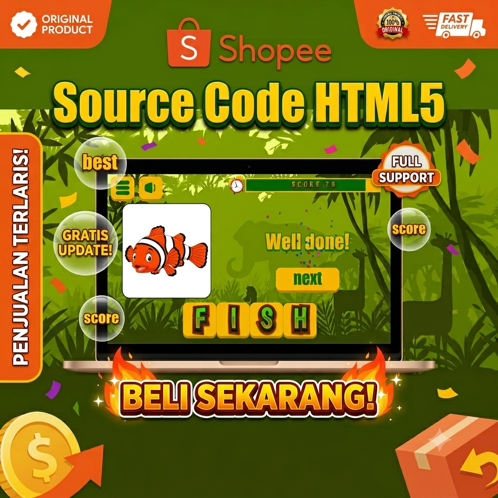 FULL Source Code HTML5 Game