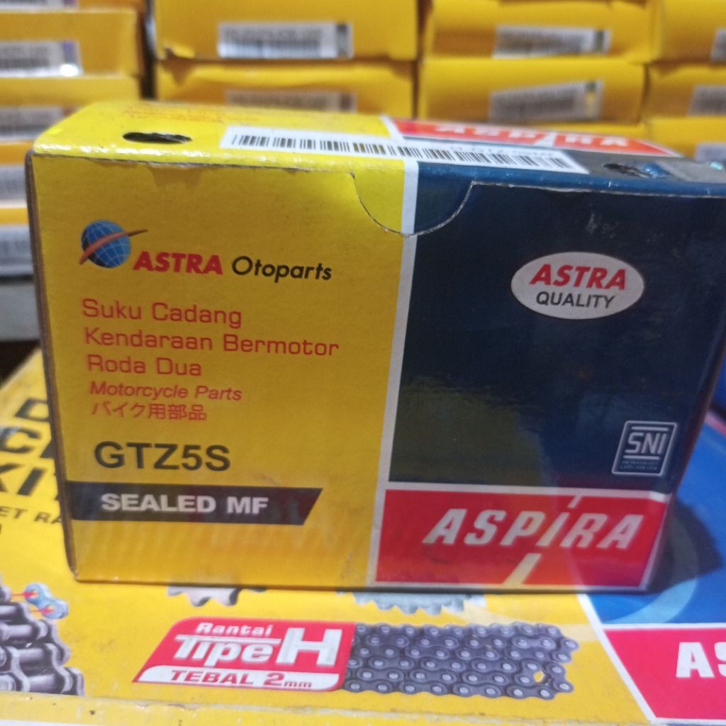 Aki Motor Aspira GTZ6V&GTZ5S