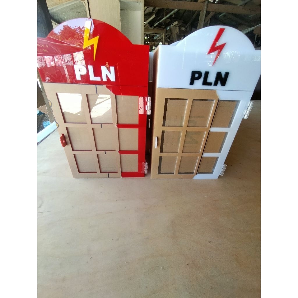 box  meteran listrik akrilik