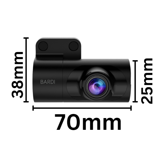 BARDI Dashcam 4G Belakang Kamera Mobil Rear Cam