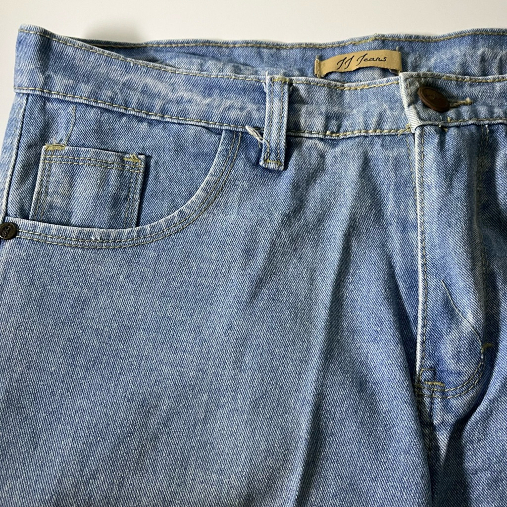 Promo Celana jj jeans | boyfriend high waist jeans | blue whisker | Celana Panjang Wanita | Size 33 