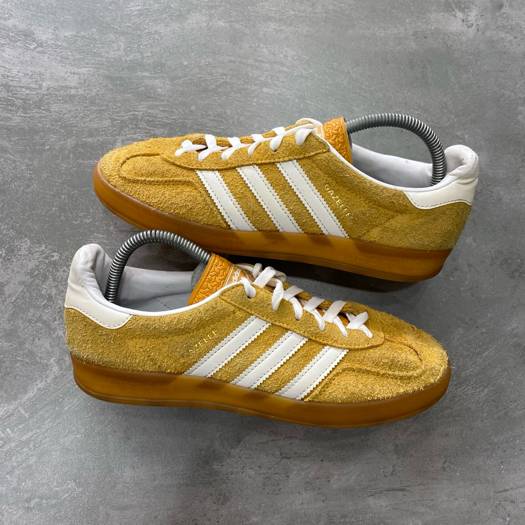 [Size 40] Rare Adidas Gazelle Indoor ‘Orange Peel Gum’ HQ8716 Second Original Kondisi Mulus No Minus