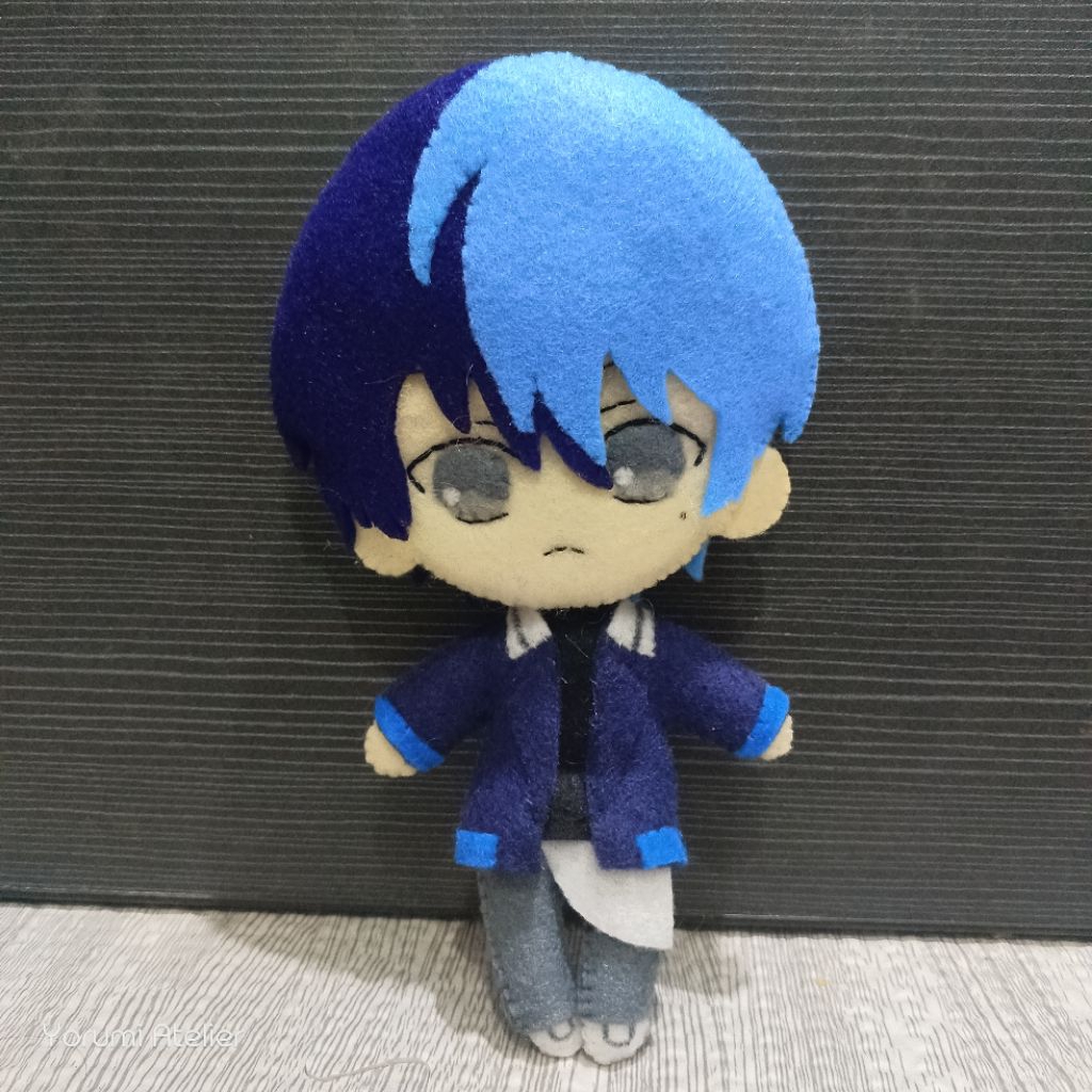 Boneka Flanel Project Sekai | Vivid Bad Squad (Toya Aoyagi) | Toya Aoyagi Felt Doll
