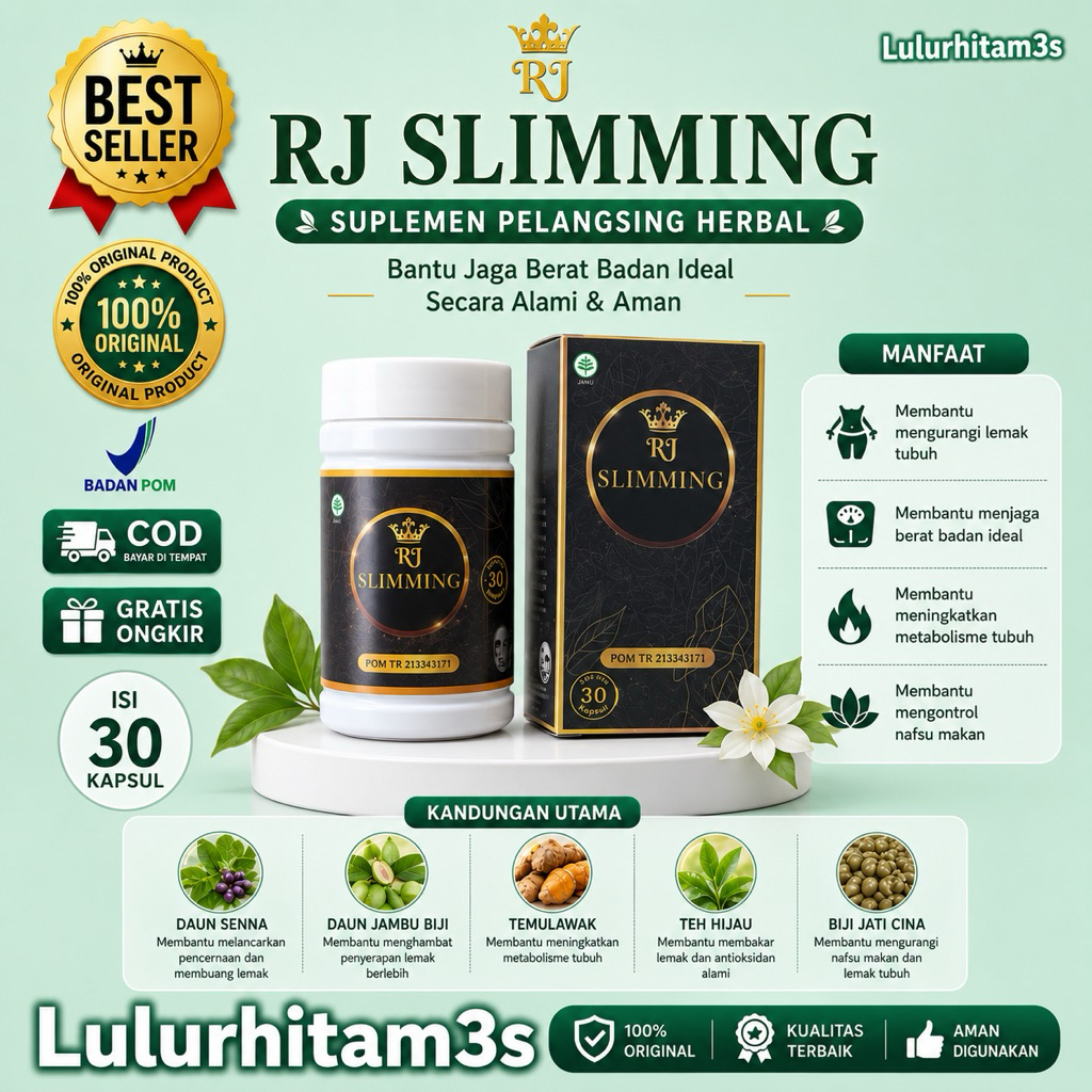 RATU JAMU REGULER NEW BPOM ISI 30 KAPSUL