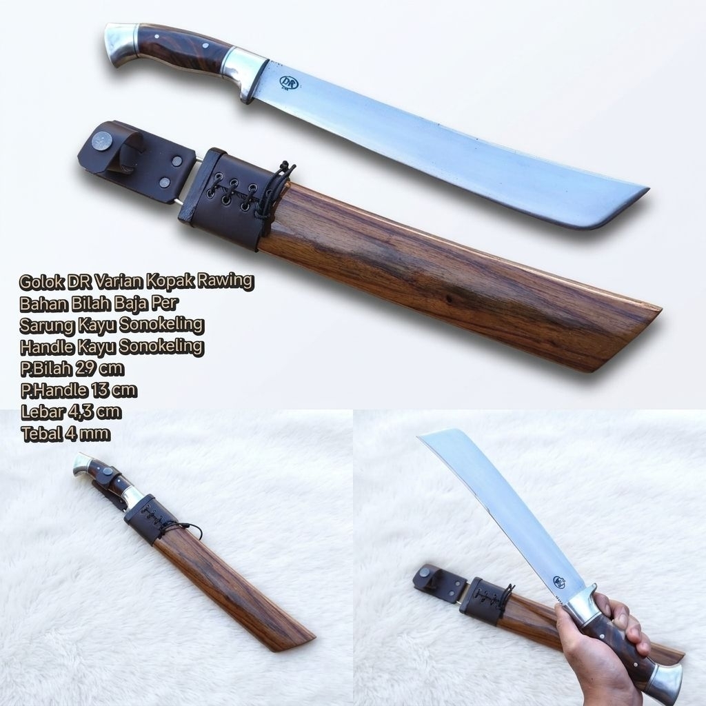 GOLOK KOPAK RAWING DURALIUM GOLOK KEBUN PREMIUM