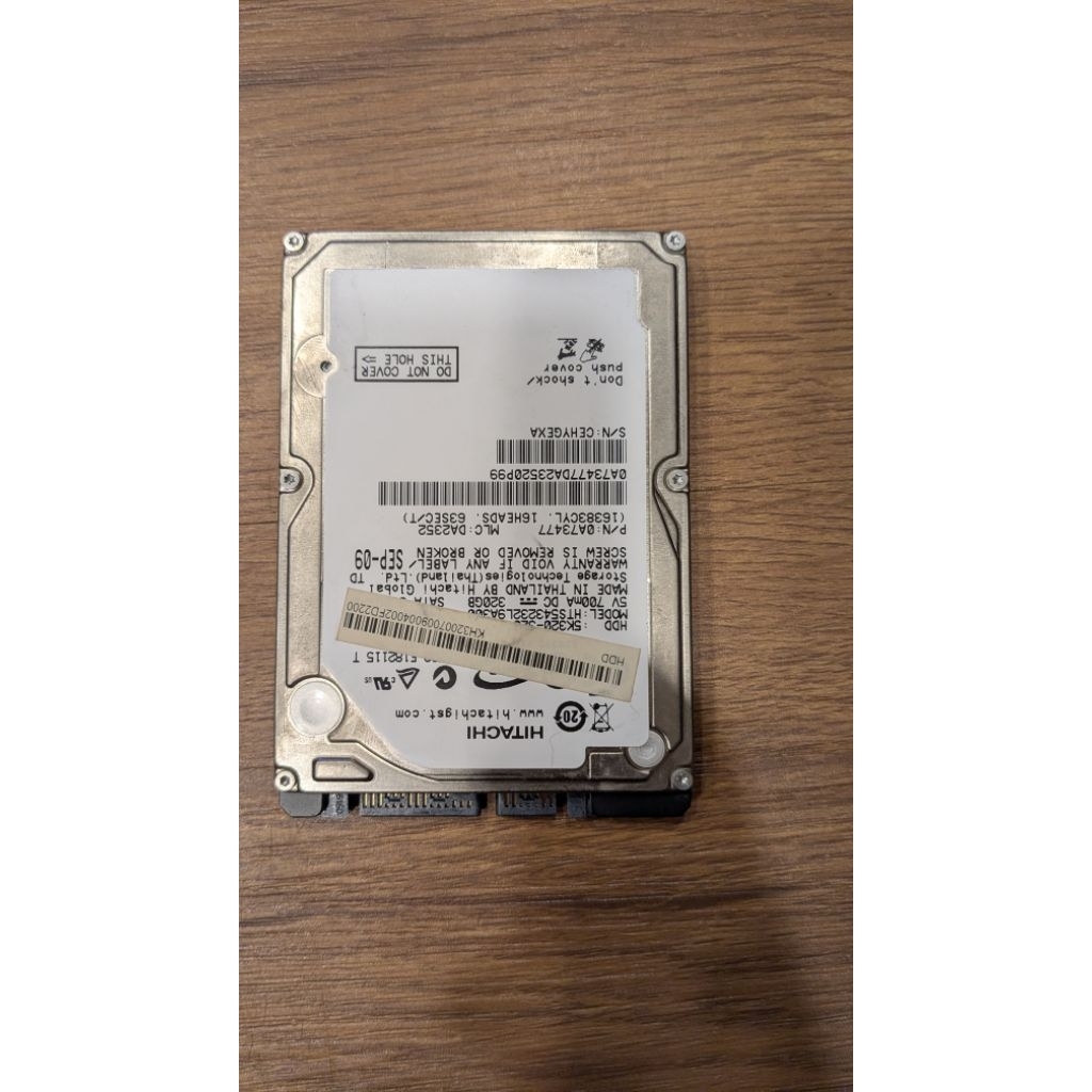 HDD Hitachi 320 Gb