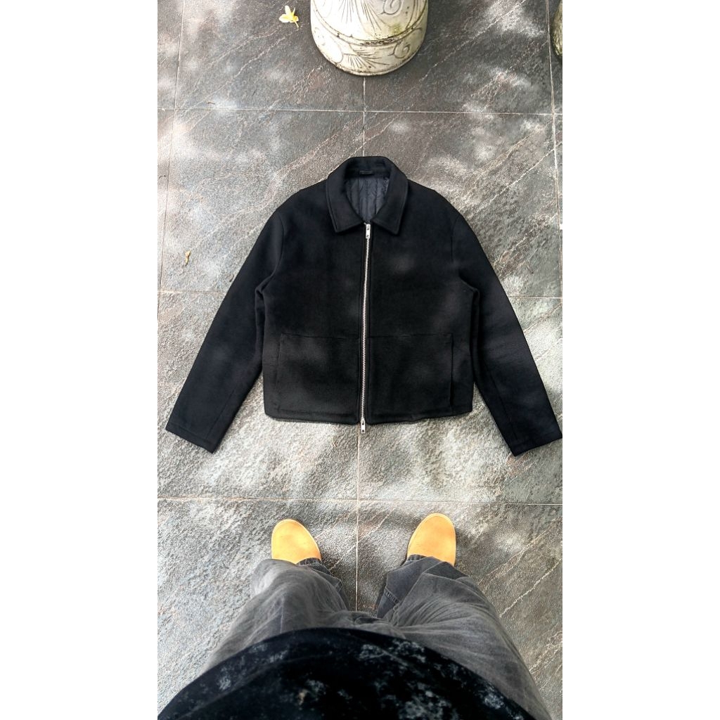 Lafudge wool boxy jacket