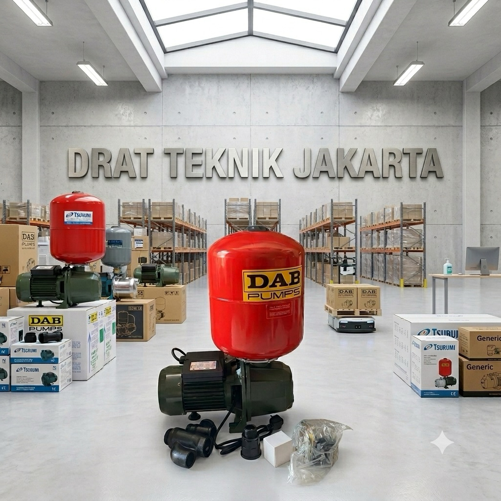 Pompa Air Jet Pump Otomatis DAB 255 Pompa Air Jet Pump DAB
