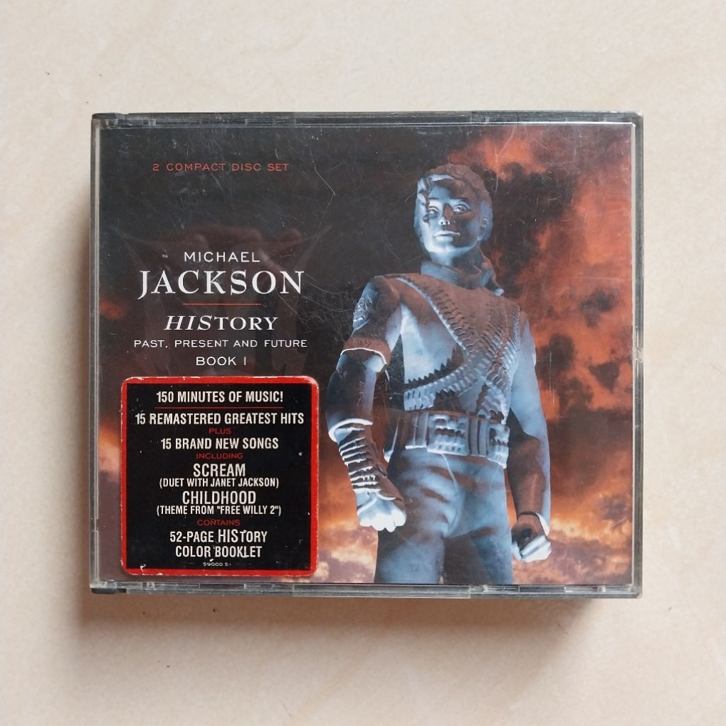 CD MICHAEL JACKSON ALBUM HISTORY BOOK ( 2 CD )
