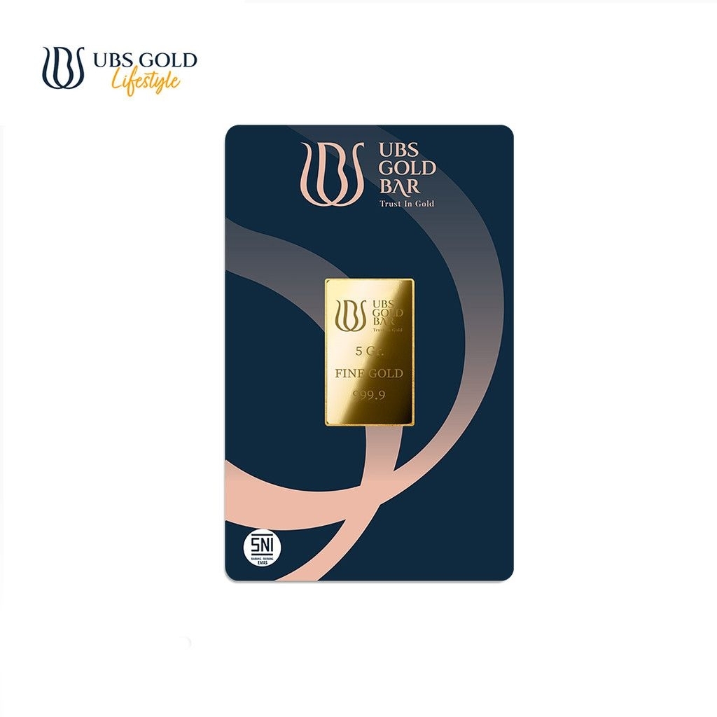 5 GRAM LOGAM MULIA UBS GOLD BAR