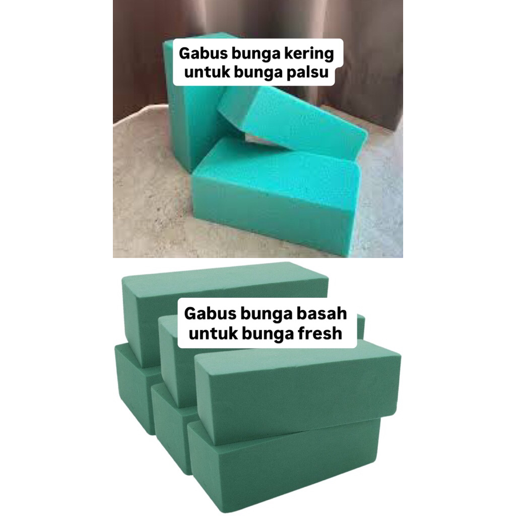 Floral Foam / gabus bunga basah dan gabus bunga kering