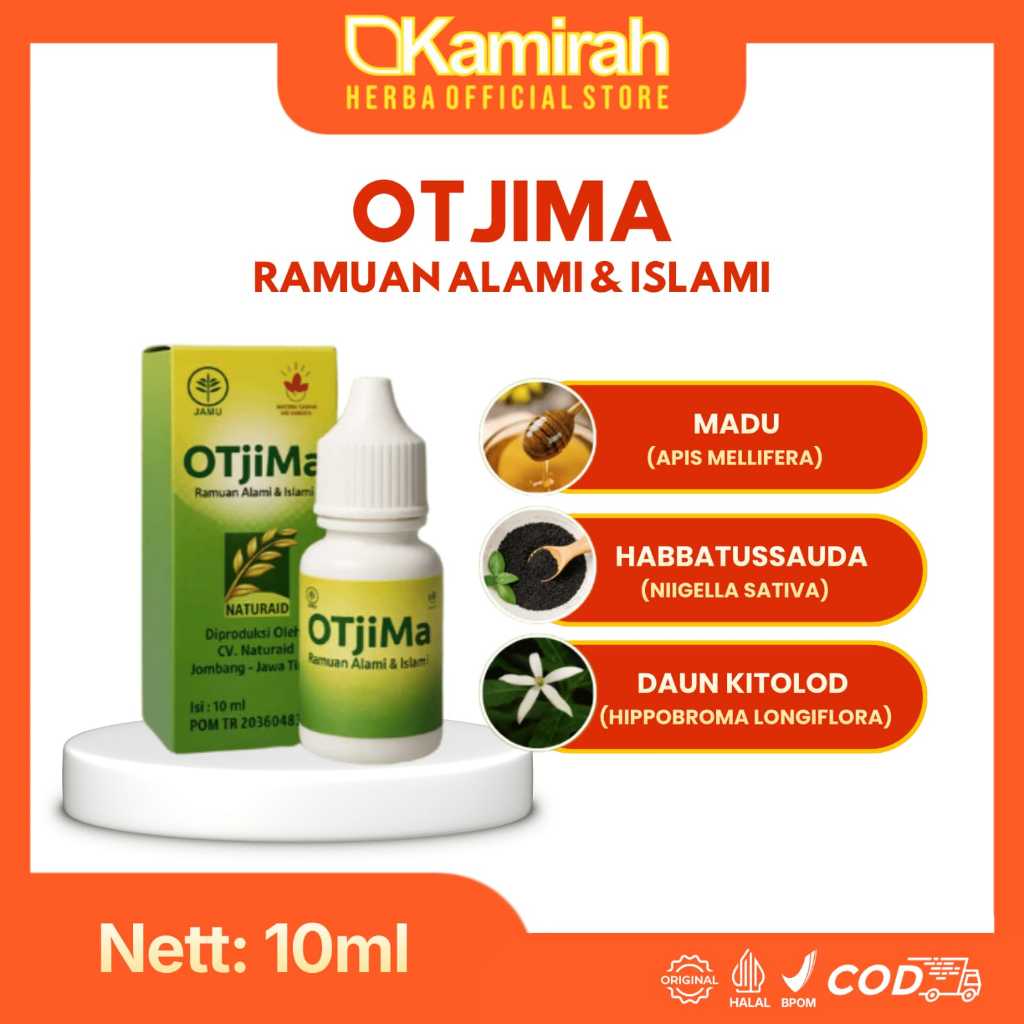 OTjima OTEM Tetes Mata | OTEM Obat Tetes Mata | Herbal untuk Katarak dan Mata Minus