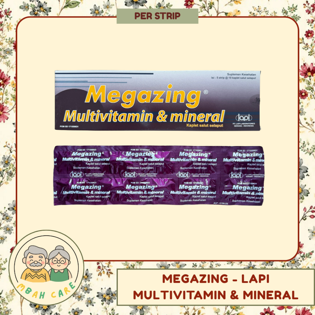 Megazing Multivitamin & Mineral | Per Strip