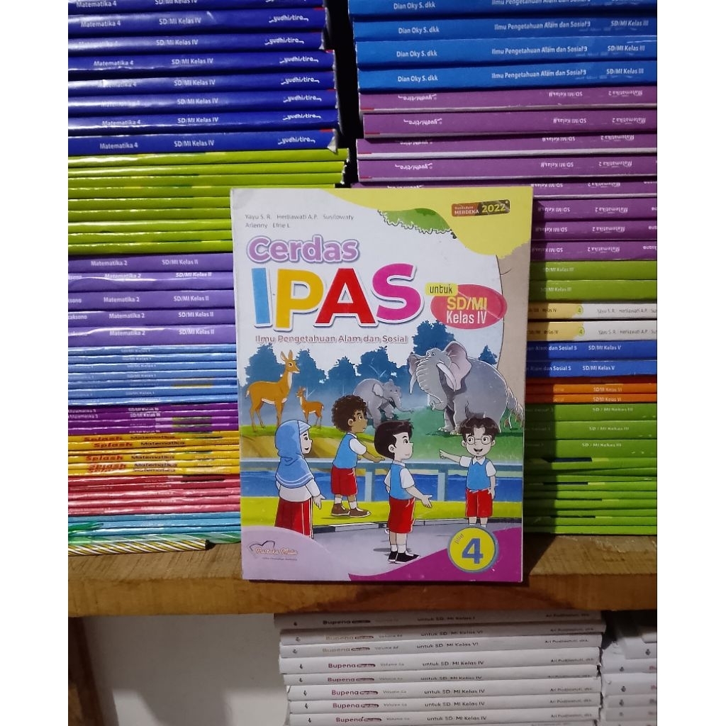 Cerdas IPAS KELAS 4 SD KURIKULUM MERDEKA BY PUSTAKA MULIA