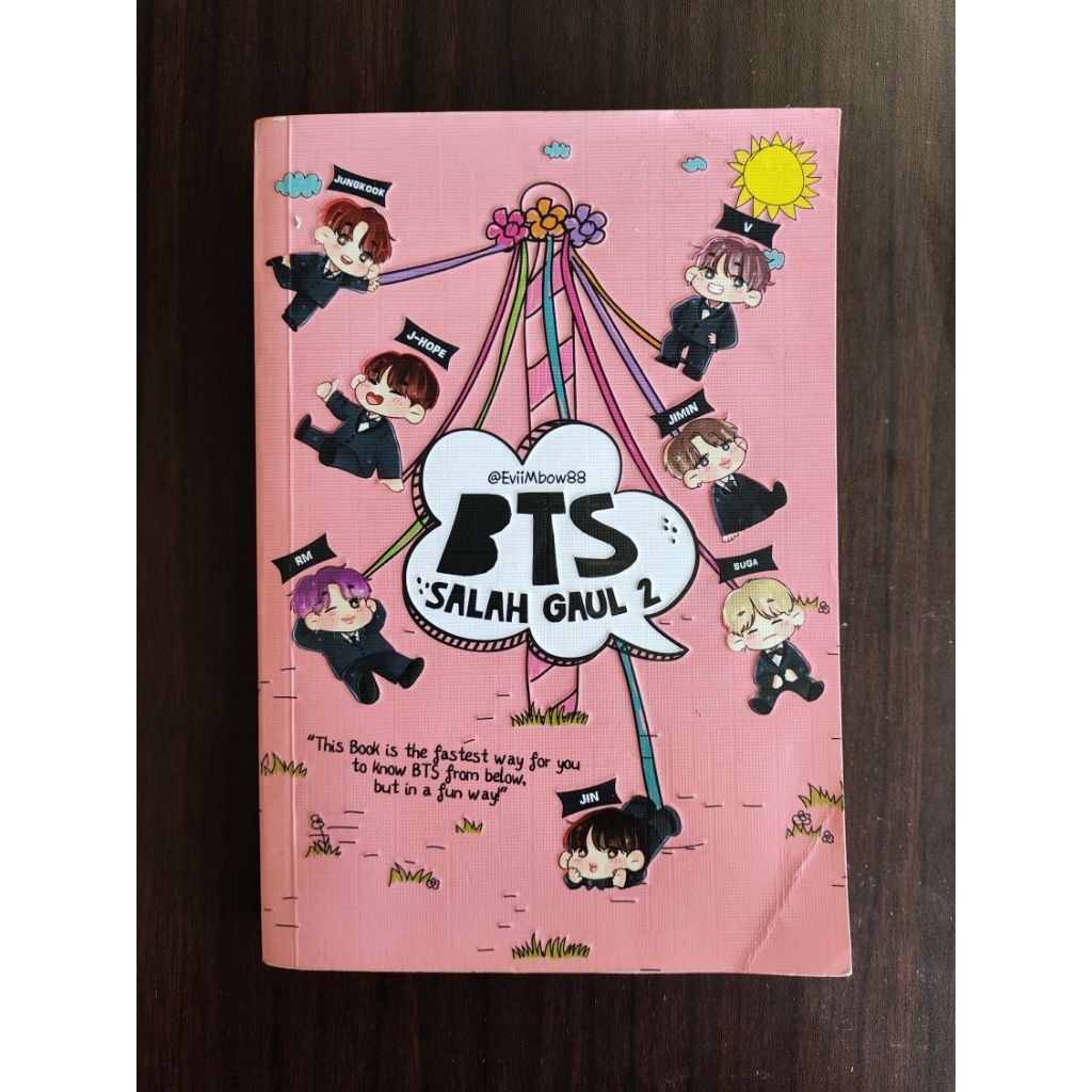 Buku Novel BTS Salah Gaul 2 Original Second