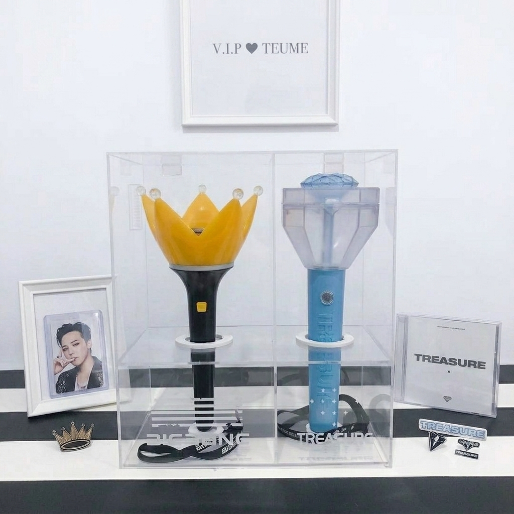 Box Lightstick BIGBANG Versi 4 x TREASURE / Rak Lightstick BIGBANG Versi 4 x TREASURE