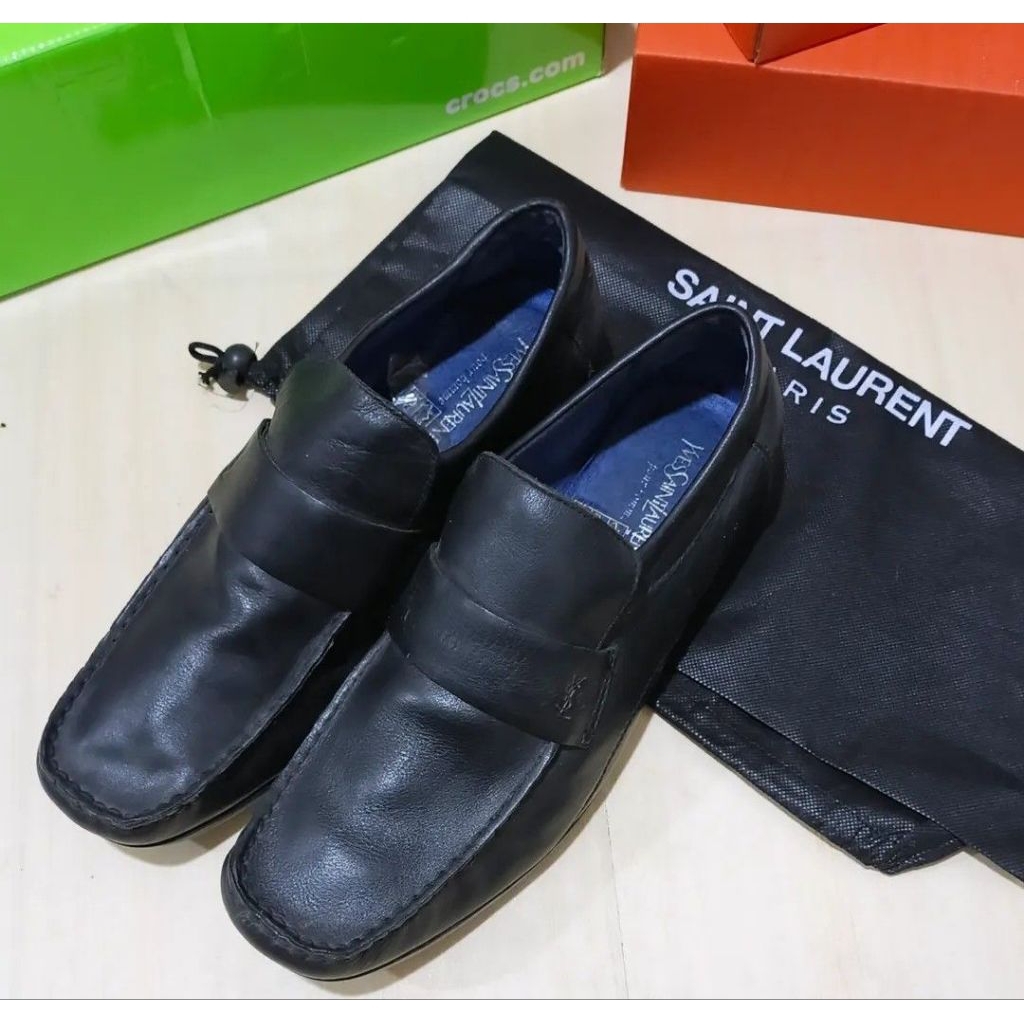 Saint Laurent Paris × Yves Saint Laurent Leather 