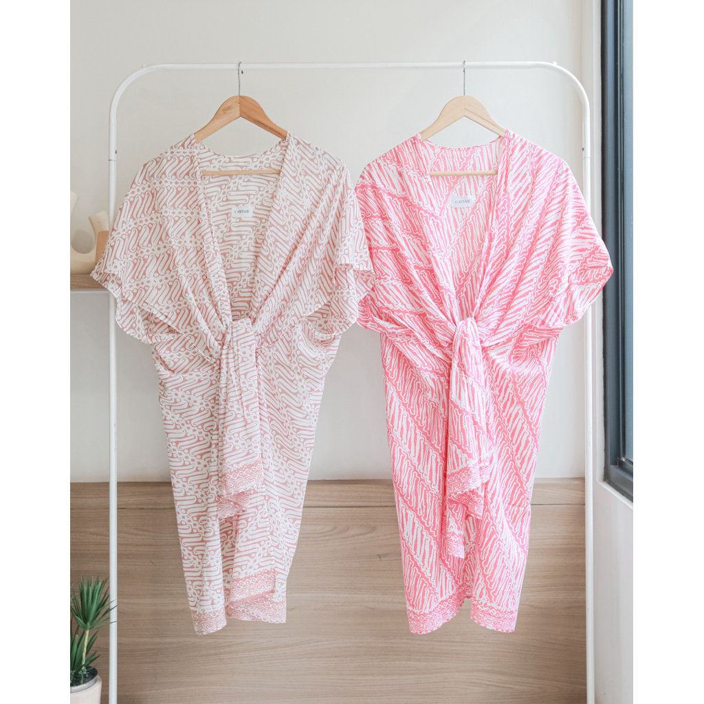 OUTER BATIK KAIN IKAT WANITA OUTER RILEY OUTER BATIK MODERN OUTER OVERSIZE OUTER MURAH OUTER PANJANG