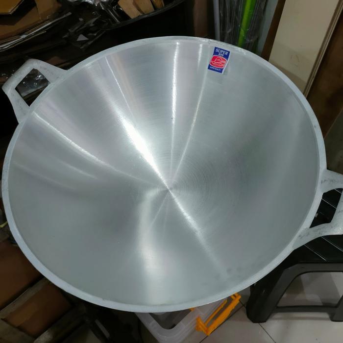 Wajan Penggorengan SUPER No 28 30 32 Kuali Masak Super Aluminium Besar Cekung Kitchenware