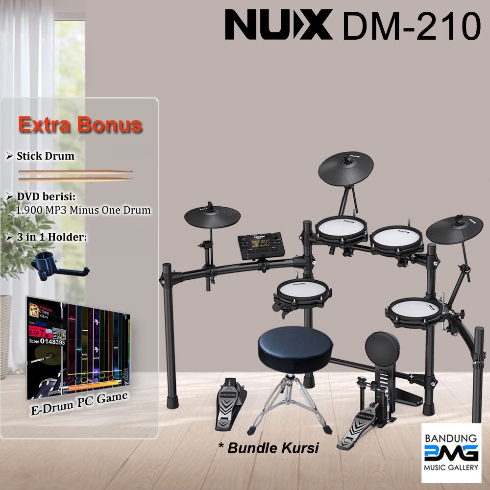 NUX DM210 Drum Elektrik / DM 210 / DM-210 / Electric Drum