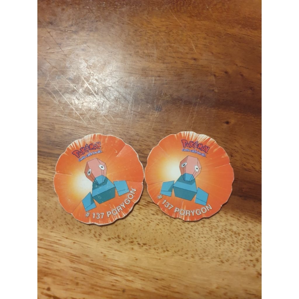 Tazos Smash Pokemon Porygon