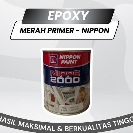Epoxy Meni Merah Primer Red 260 Nippe 2000 1kg