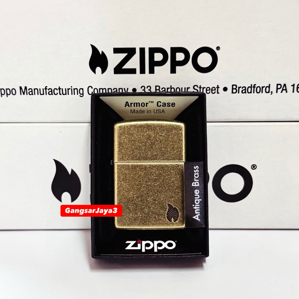 korek zippo original USA 46400 Armor series flame