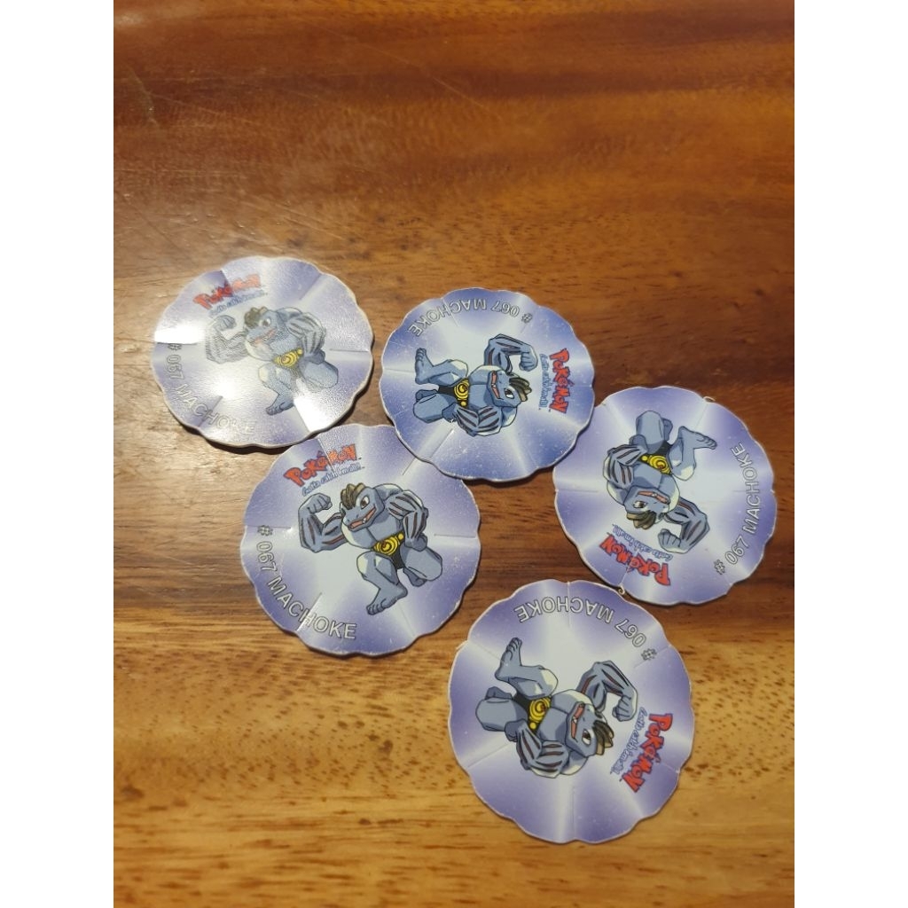 Tazos Smash Pokemon Machoke