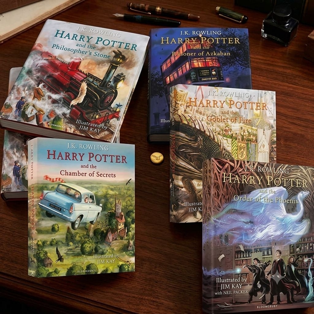 Harry Potter Illustrated Editions
