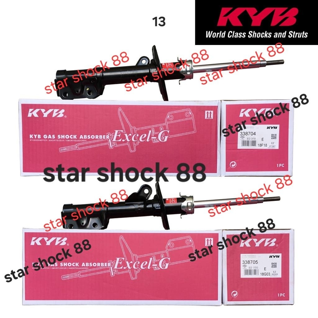 SHOCKBREAKER SHOCK ABSORBER DEPAN HONDA NEW CITY/JAZZ OLD MERK KAYABA