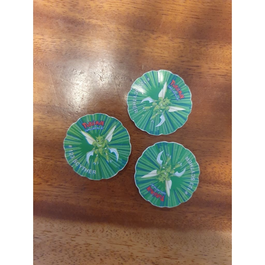 Tazos Smash Pokemon Scyther