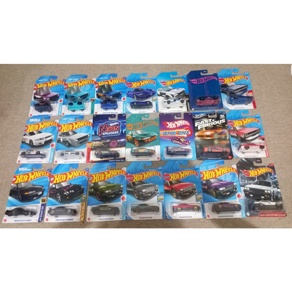Hotwheels Nissan Skyline 2000GT-R LBWK BNRR32 R32 BCNR33 R33 H/T 2000GT-X RS KDR30 R30 2000 Turbo R3