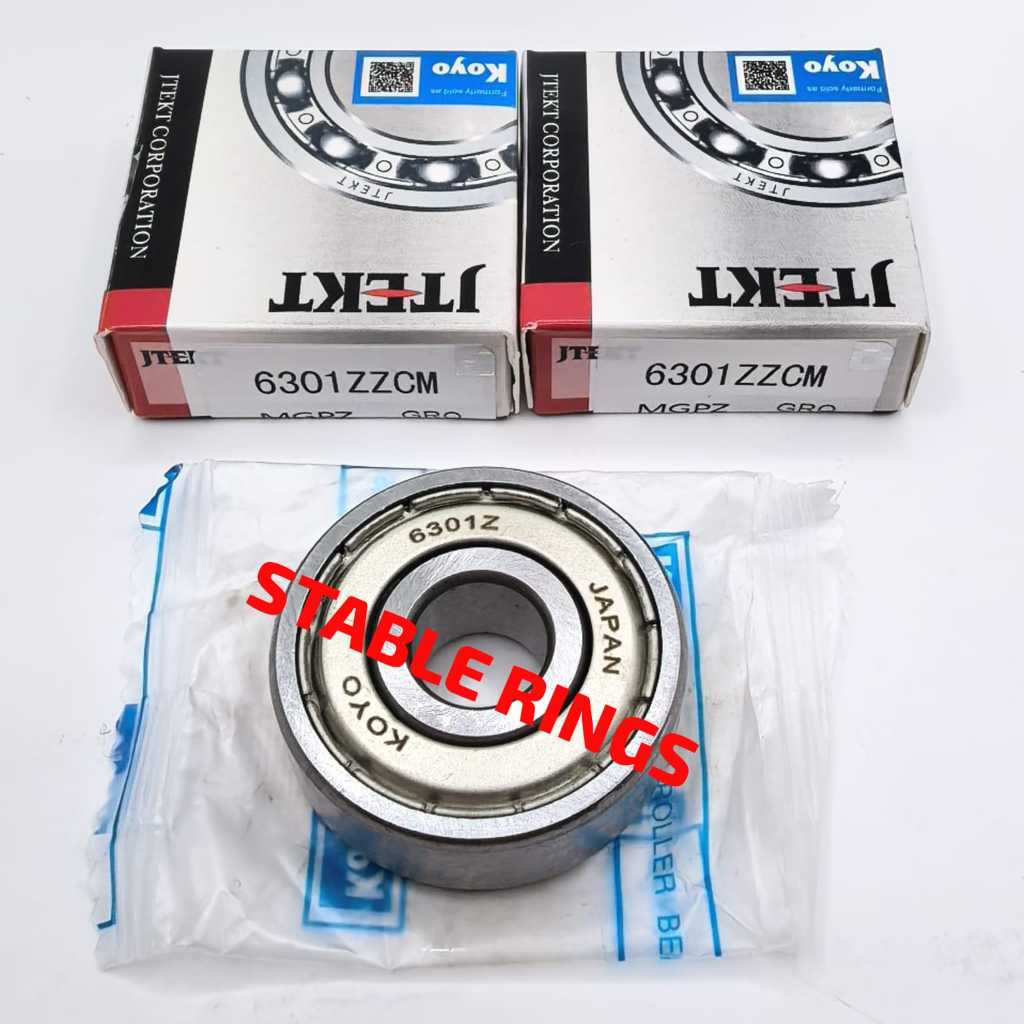 BEARING 6301 ZZ KOYO 6301ZZ KOYO TUTUP BESI