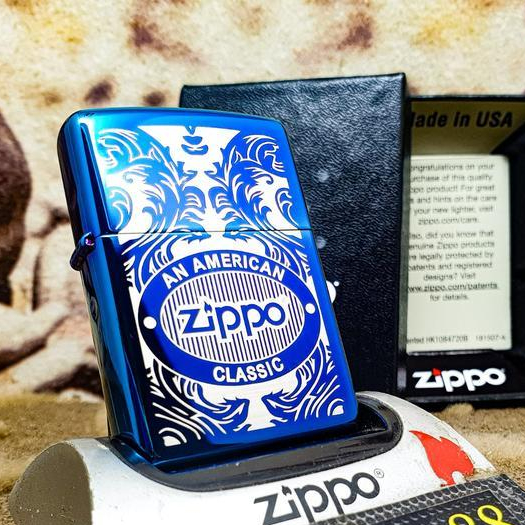 Zippo Indigo 29899 Engraving American Classic Costumize