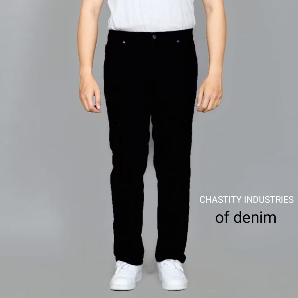 CHASTITY Celana Jeans Pria Panjang