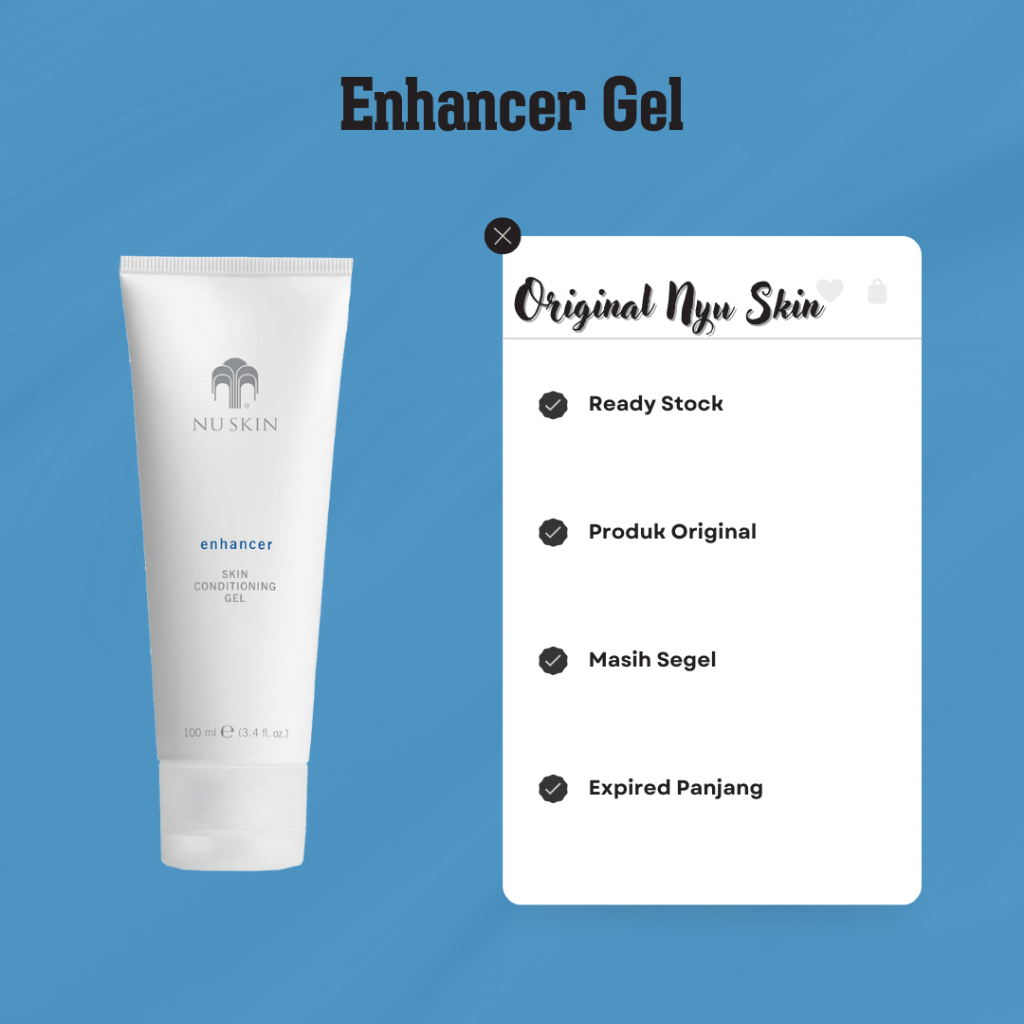 Enhancer Conditioning Gel - Pelembab Kulit Ringan, Melembabkan, Menenangkan