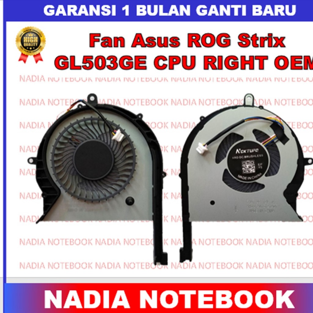 Kipas Fan Asus ROG Strix GL503GE GL703GE PX503GE PX703GE