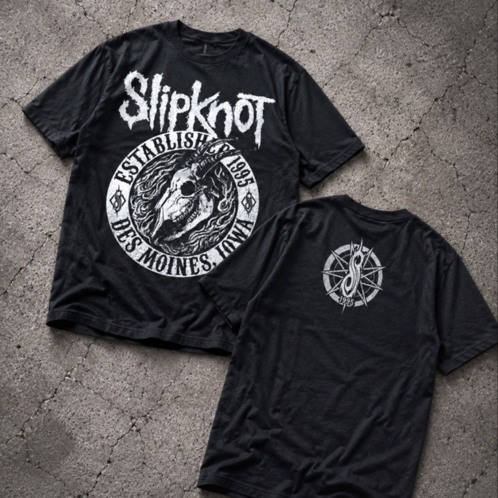 KAOS BAND OFFICIAL SLIPKNOT - FLAMING GOAT
