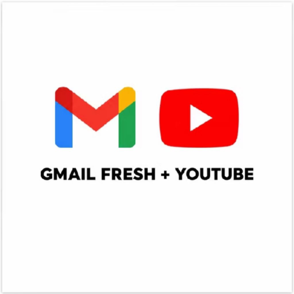 account gmail + youtube