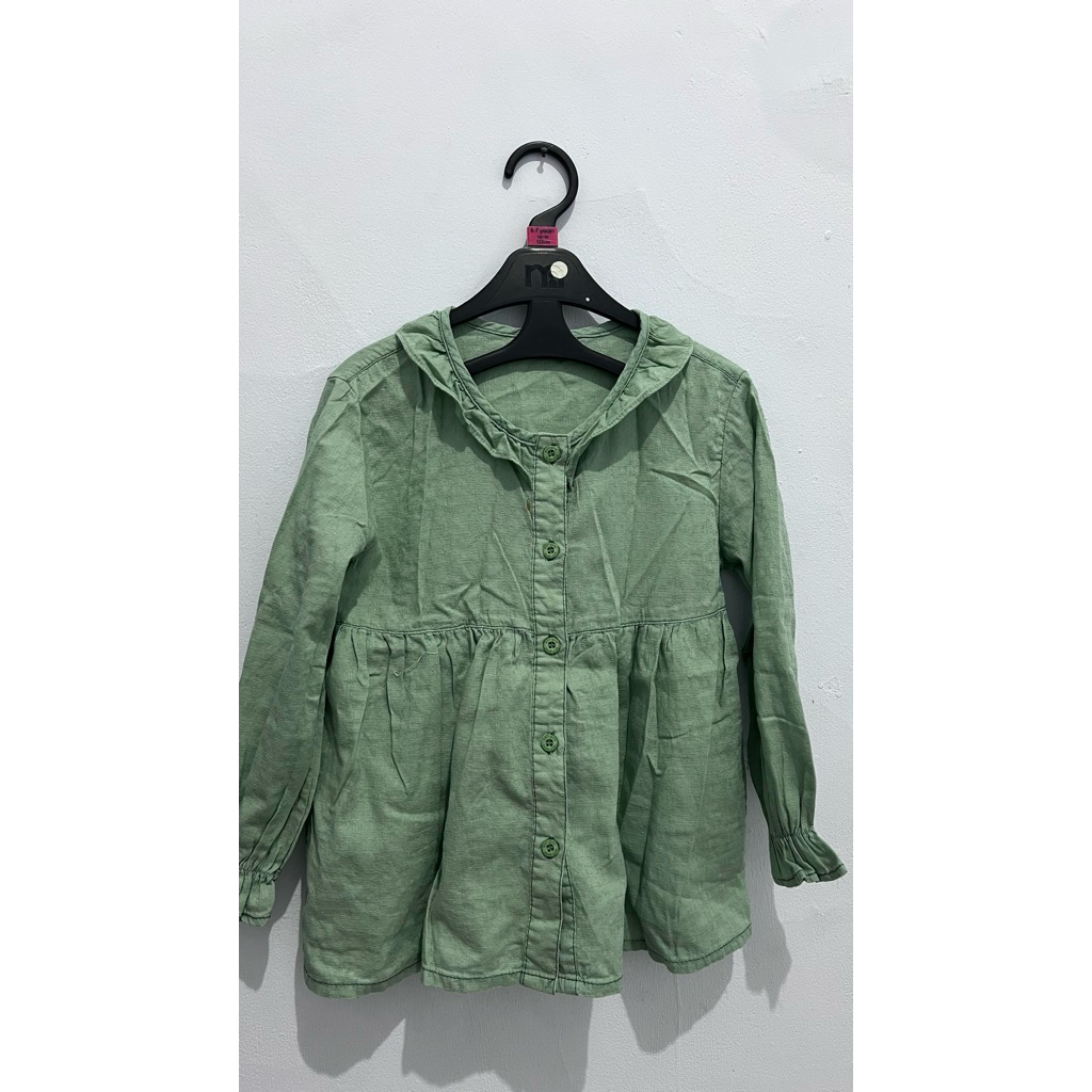 preloved Exit Girls kemeja anak perempuan 7-8 tahun