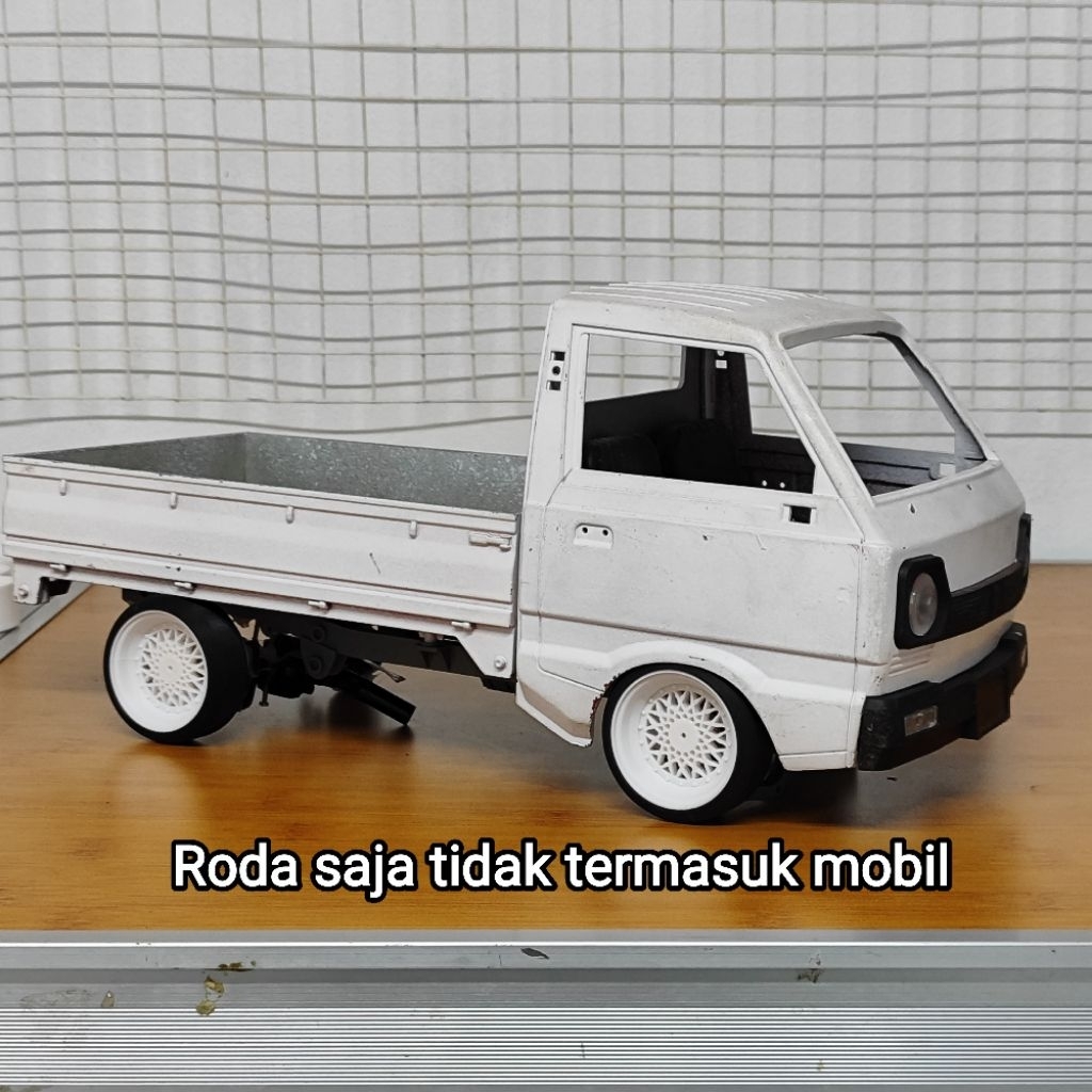 VELG & BAN SAJA Untuk RC WPL D12 ukuran besar skala 1/10