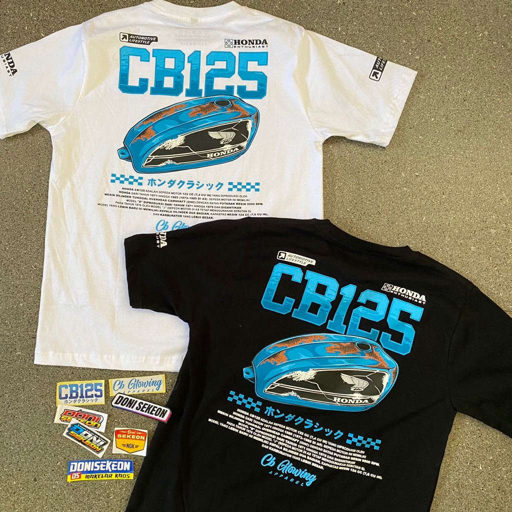 kaos cb 125 by cb glowing original