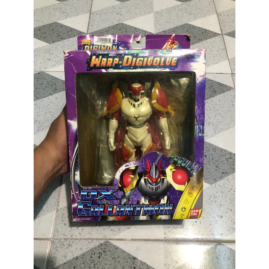 Mainan jadul digivolving digimon guilmon to dukemon/gallantmon