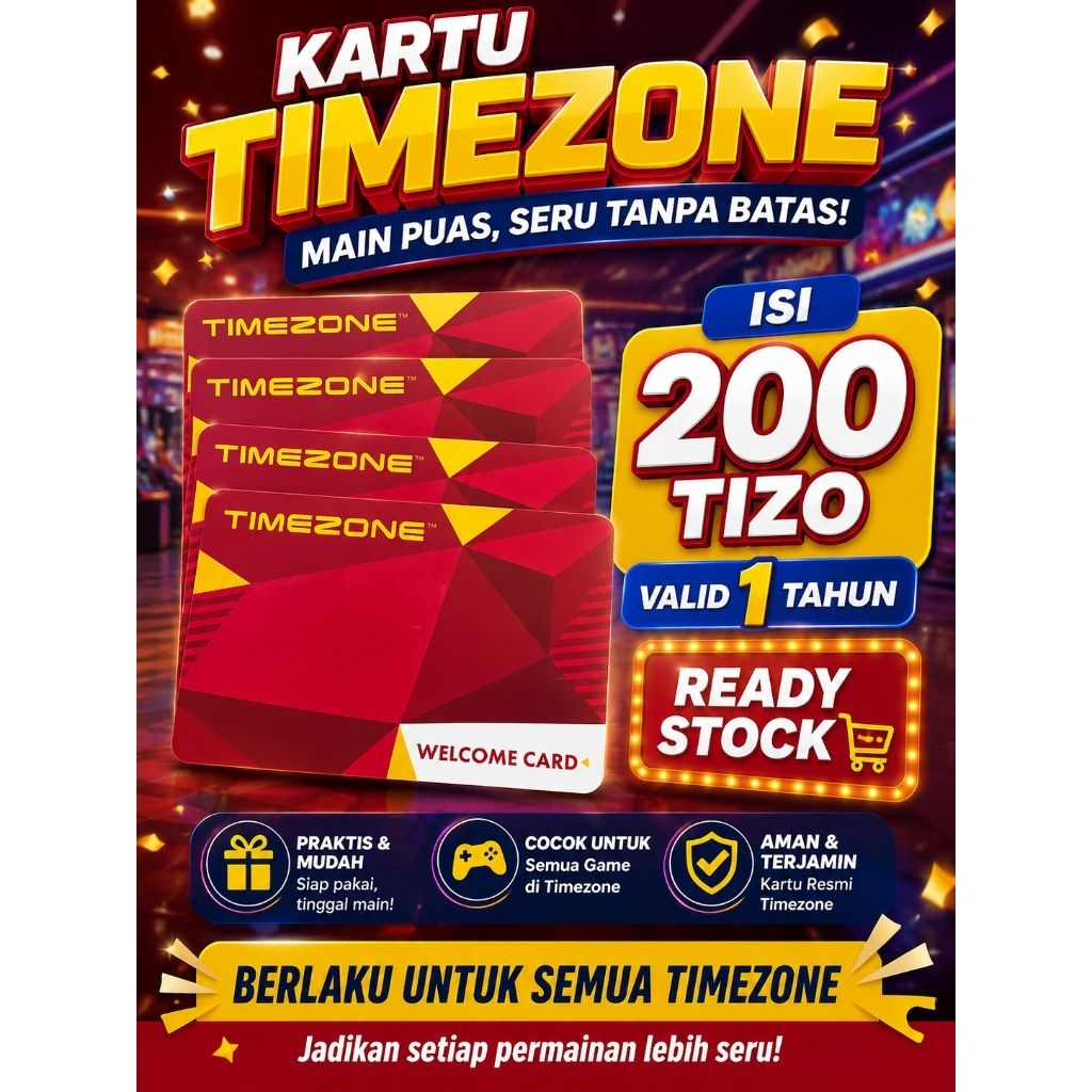 Kartu Timezone - 200Tizo