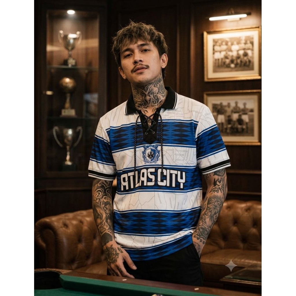 JERSEY PSIS / VINTAGE / ATLAS CITY / JERSEY RETRO