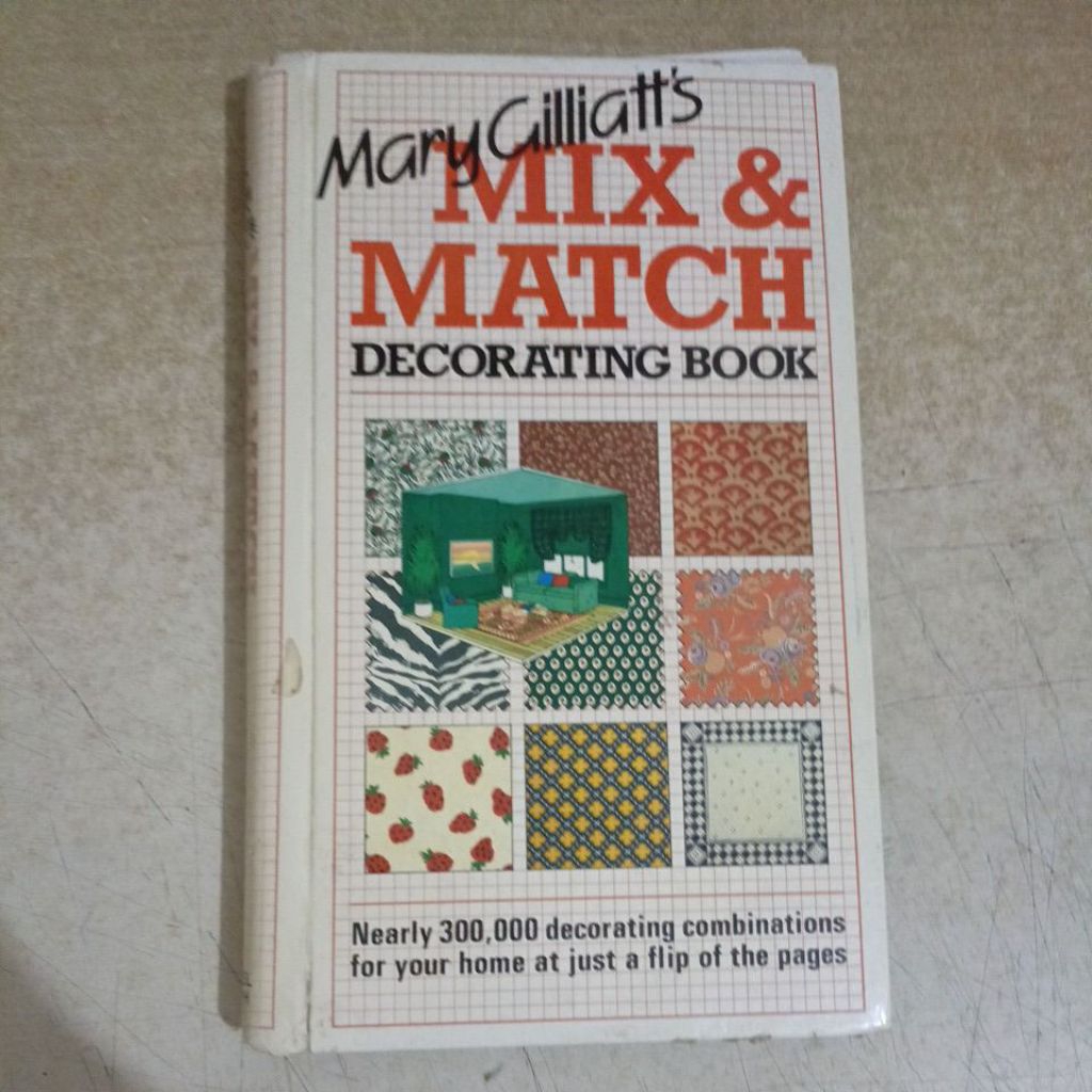 Buku MIX & MATCH DECORATING BOOK